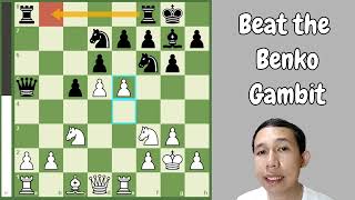 Learn to Play against Benko Gambit #chess #chessopenings #opening