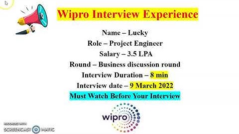 Wipro Interview Experience | Wipro Elite Interview Experience | Wipro 2022 batch | Must watch |