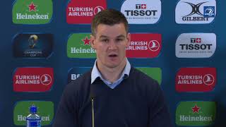 Details Johnny Sexton's Champions Cup Semi-Final post-match reaction | Leinster v Scarlets News