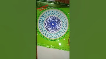 Spirograph design pattern #art #shorts #spirograph #youtubeshorts #vlog #sakshiartsworld