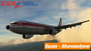 ČSA OK-WAL A300-600R ✈ Kazan - Sheremetyevo │ UWKD/29 - UUEE/06R