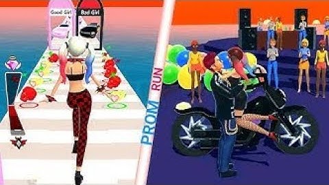 Prom Run - Max Level All Levels Gameplay Trailer Android,iOS PR1GP4 prom run