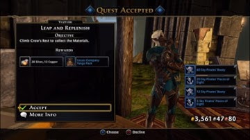 Neverwinter Leap and Replenish Quest (Jump Quest) Done Easy