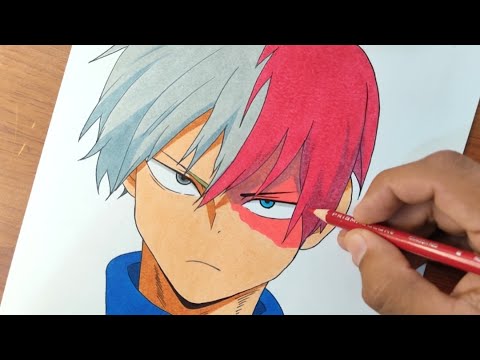 ❄️Como dibujar a PASO A PASO A Shoto Todoroki | boku no hero academia Dibujo  🔥 - thptnganamst.edu.vn