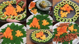 FRUIT CARVING AND VEGETABLE CUTTING TRICKS