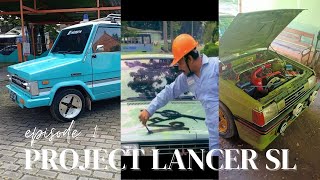 Project Lancer SL 1982 Bersama Mbah Sutiono Suhu Lancer SL Jateng & Jatim #lancersl #lancer #retro