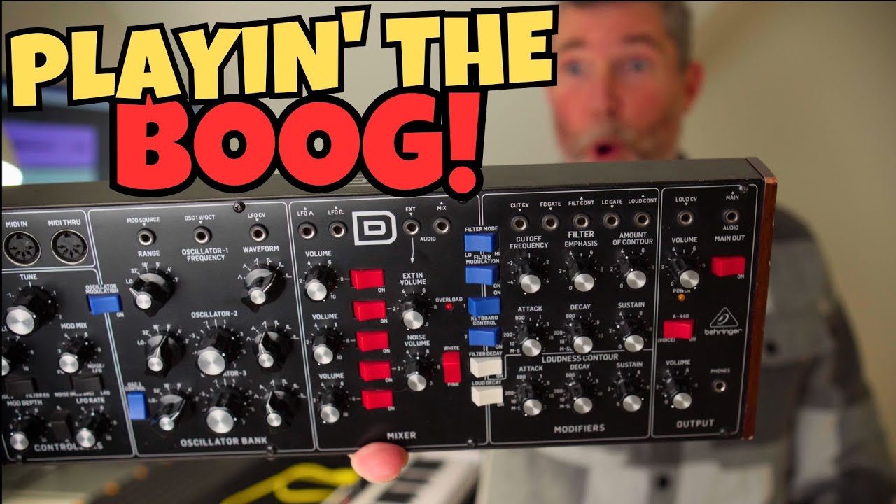 BEHRINGER MODEL D Demo & Review - YouTube