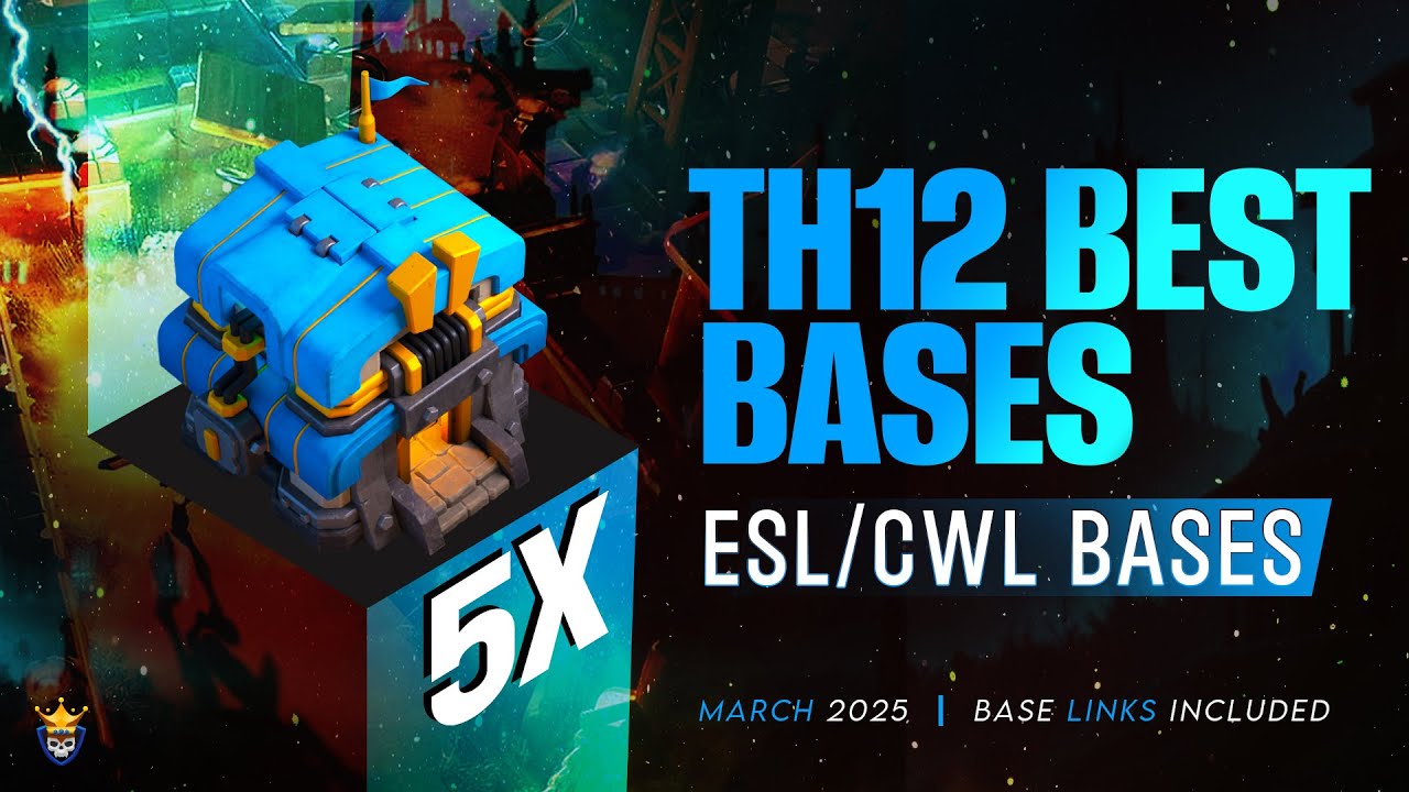 TH12 War Base 2025 | BEST TH12 War Bases for Clash of Clans | Clash Champs