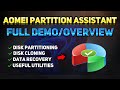 How to use the aomei partition assistant full demoreview