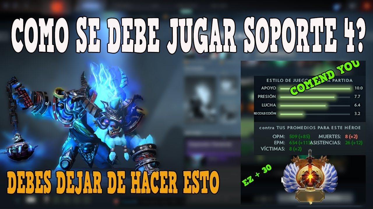 Lo Que Todo support 4 Debe Hacer | DOTA 2 soporte 4 mira AQUI 😎👇