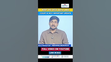 NEET PG 2025 Hearing on Answer-Key Transparency | SC to Decide on Oct 28