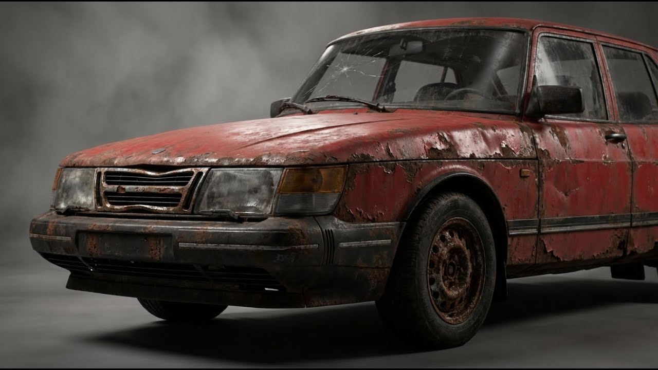 ASMR Car Restoration | 1986 Saab 900 Turbo Full Restoration from Rust to Showroom Luxury