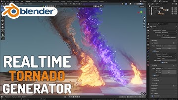 Real-Time Realistic Tornadoes Tool in Blender