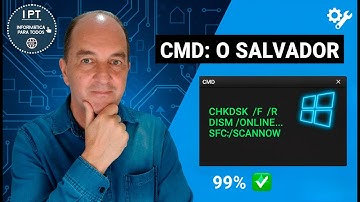 Corrija 99% dos Problemas do Windows Usando Apenas o CMD + BÔNUS!