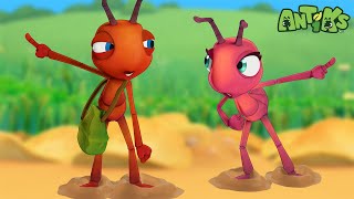 Stuck In The Mud-dle With You | 🐛 Antiks & Insectibles 🐜 | Funny Cartoons for Kids | Moonbug