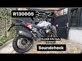 Raw soundcheck r1300gs  dr jekill and mr hyde exhaust valve exhaust sound 1300 bmw 1300gs