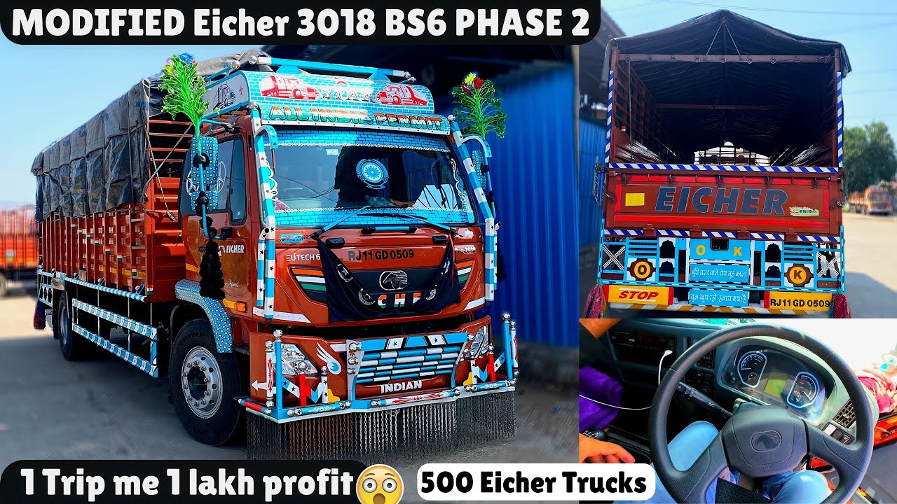 बिना Driver बने ही इतने😱Trucks के Malik😍बन गए | Eicher pro 3018 Bs6 phase 2 Owner review