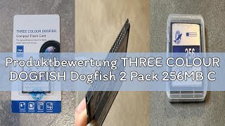 Produktbewertung THREE COLOUR DOGFISH Dogfish 2 Pack 256MB Compact Flash Memory Card Hochleistungsfä