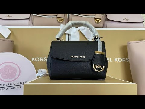 Michael Kors Veronica Extra-Small Saffiano Leather Crossbody Bag