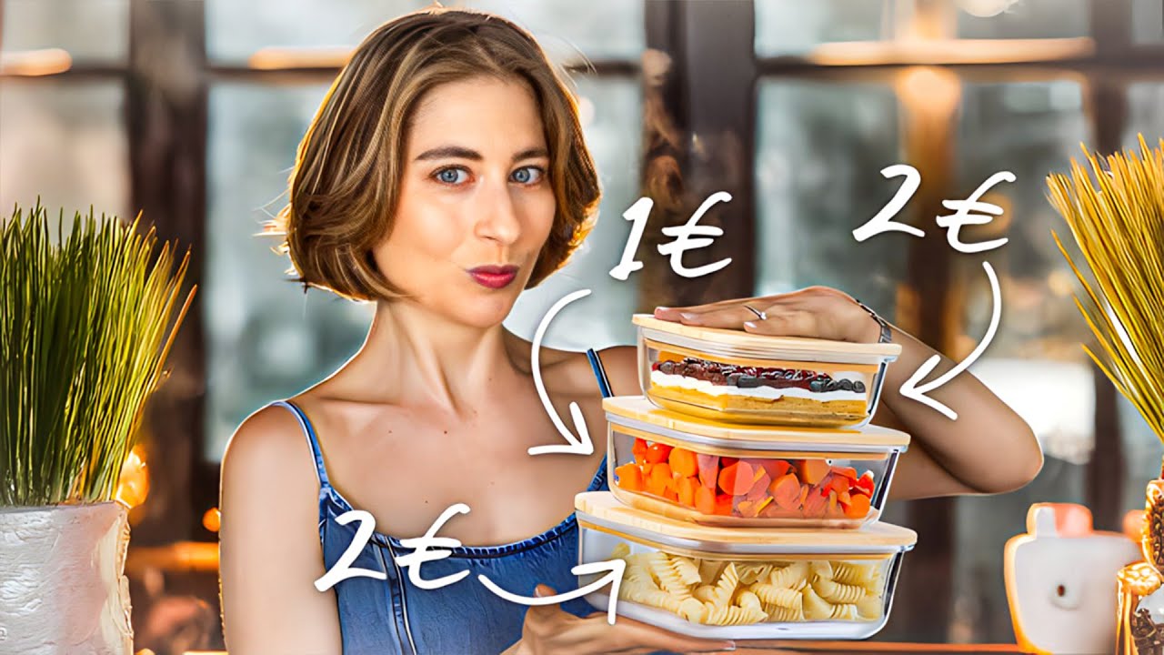 MEAL PREP RAPIDE + PETIT BUDGET (-20 euros) + ÉQUILIBRÉ 💪