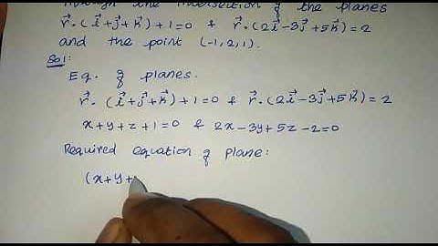 Class 12: Chapter - 6|| Exercise - 6.9||Example 6.53