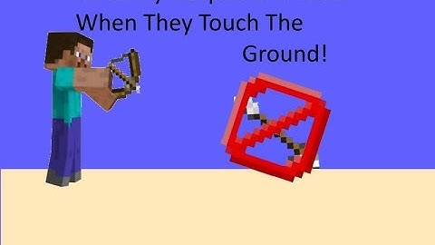 How To Kill Arrows In The Ground [1.12 Minecraft] | Check Pinned Comment For 1.13+