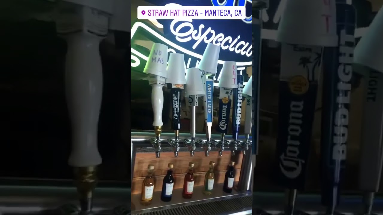 Straw hat pizza Manteca YouTube