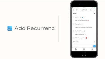 Add Recurring Reminders | iOS | Any.do