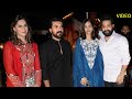 Ram Charan, his wife Upasana, Jr NTR, his wife Pranati moments at RRR success party