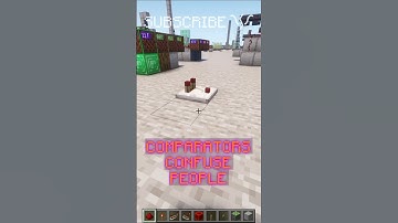 I WILL TEACH YOU HOW COMPARATORS WORK! ALL OF YOU!!! | Redstone with PsiVolt #minecraft #redstone