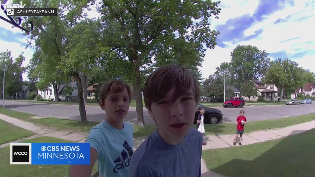 Brainerd teen goes viral with positive message delivered via doorbell camera