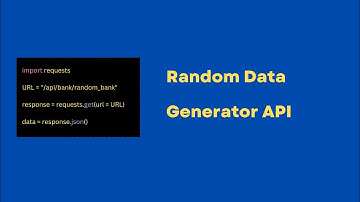 Random Data Generator Reactjs JavaScript - Generate random fake data