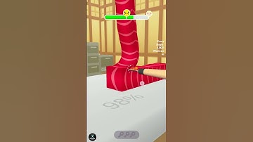 Sushi Roll 3D gameplay 10 #shorts #sushiroll3d #androidgameplay #pubgzentamizha #asmr #fishcutting