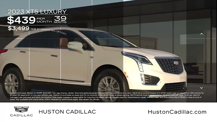 Style, Innovation, and Luxury are Waiting at Huston Cadillac - DayDayNews