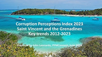 Corruption Perceptions Index 2023 Saint Vincent and the Grenadines key trends