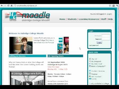 www.uxbridge.ac.uk Short video tutorial for students on how to access their Uxbridge College timetable information from home