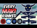 Every MAKI Ranked From WORST To BEST in Shindo Life!