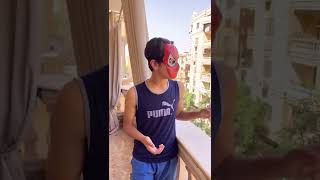 لما اخوك الصغير يقلد سبايدرمان😂😂|محى علي