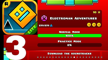 Geometry Dash Gameplay Walkthrough part 3 Blast Processing Done ✅ (ios, Android).