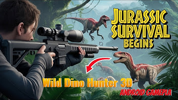Wild Dino Hunter 3D – Jurassic Survival Shooting  Android Gameplay #2025