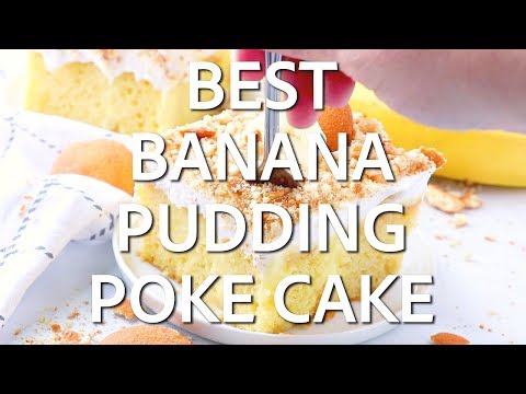 How to make: Banana Pudding Poke Cake