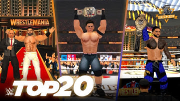 WWE TOP 20 MOMENTS OF WRESTLEMANIA 41 NIGHT 1 & 2 | WR3D 2k25