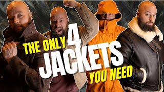 The Only FOUR Jackets You Need!