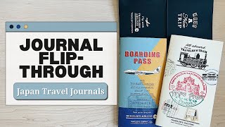 Journal Flip-Through | Japan Travel Journals