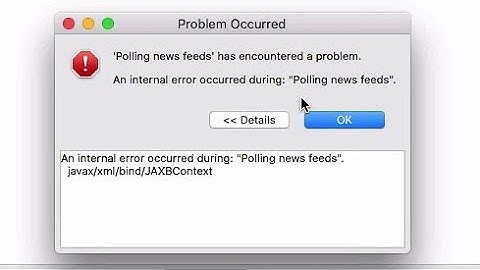 Java - Polling news feed error in Eclipse | Elitetips