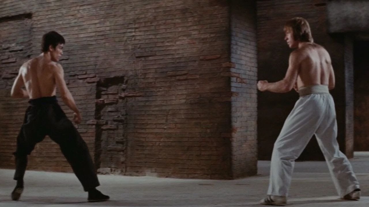 The Way Of The Dragon 1972 Bruce Lee Vs Chuck Norris Colosseum Fight Youtube