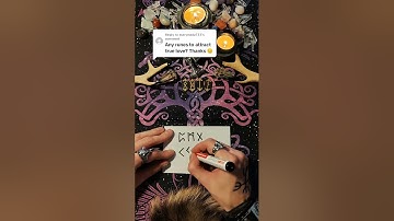 Runes to find true love FREE runes course in profile A simple way to use runes is to draw them on yo