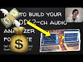 How to build your own 2channel audio analyzer for free ggwsst1
