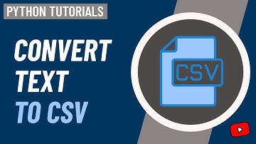 Learn Python By Examples - Convert Text To CSV And Control Columns