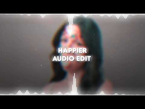 Happier – Olivia Rodrigo | Audio Edit